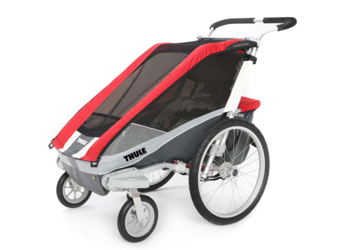 Wynajem przyczepki rowerowej Thule Chariot Cougar dla jednego dziecka